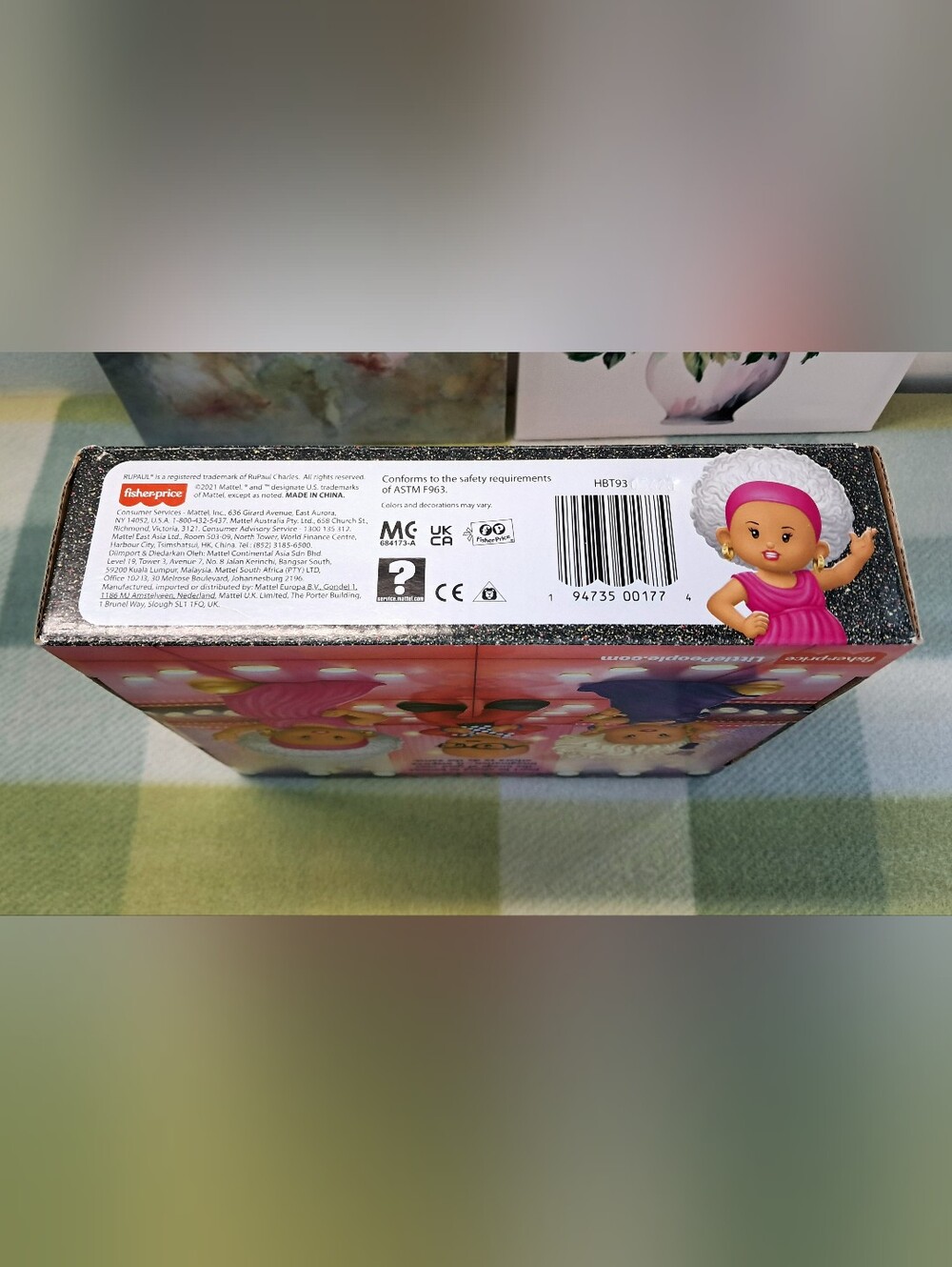 Fisher-Price Little People Collector Rupaul Special Edition Set - Picture 6 of 6